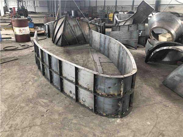 水泥收费岛模具 水泥收费岛模具