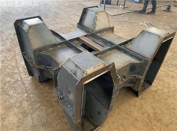 四脚空心块模具 四脚空心块模具