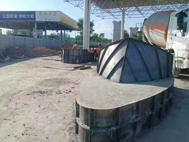 收费岛模板 收费岛模板